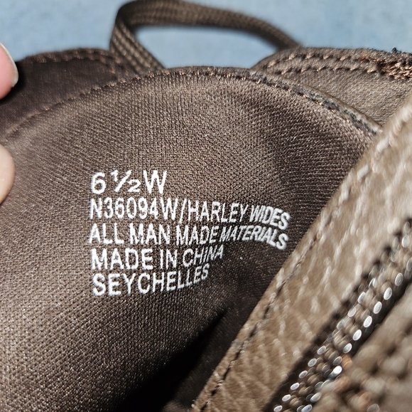 Seychelles brown moto boots 👢 6.5 wide - Picture 7 of 8